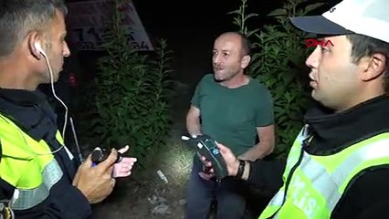 İkinci defa alkollü yakalanınca polise yalvardı: Bir daha içersem namert, şerefsizim