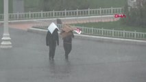 İstanbul'da Yağmur Taksim - Eminönü