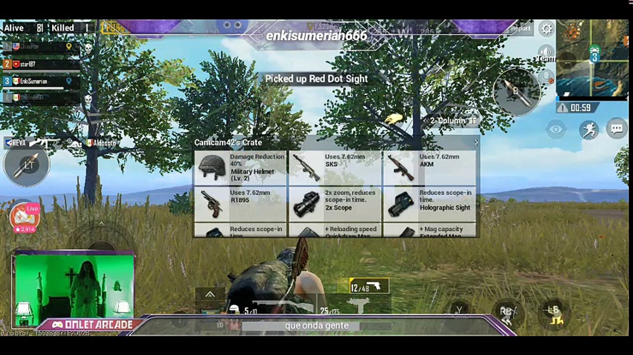 PUBG MOBILE una extraña partida