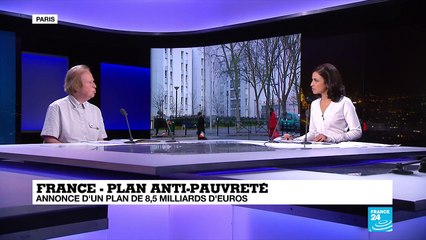 Plan anti-pauvreté: annonce d''un plan de 8,5 milliards d''euros