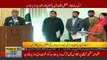 Turkey and Pakistan's Foreign ministers joint press conference in Islamabad - 14th September 2018