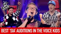 BEST SIA Blind Auditions in The Voice Kids | The Voice Global