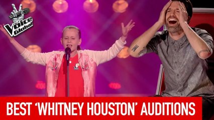 BEST WHITNEY HOUSTON Blind Auditions on The Voice Kids