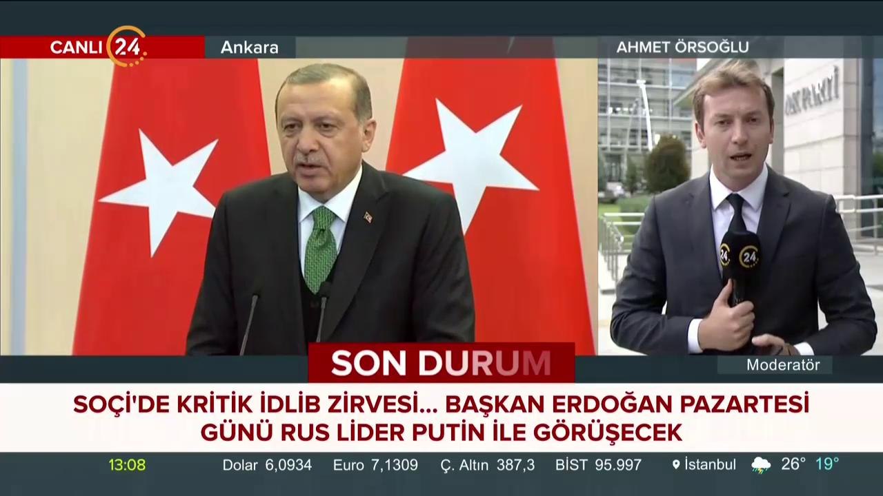 Soçi'de İdlib görüşülecek