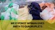 West Pokot woman gives birth to quadruplets