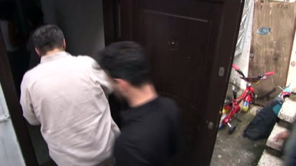 Pencereden atılan uyuşturucu maddeleri “Eros” böyle buldu