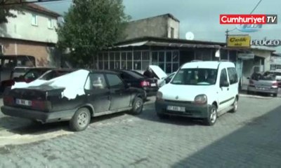 Kastamonu’da dolu yağışı