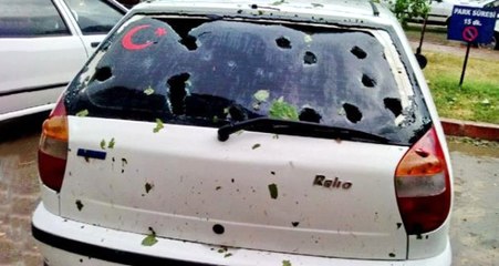 Kastamonu'yu Dolu Yağışı Vurdu: 370 Araç ve 90 Ev Delik Deşik Oldu