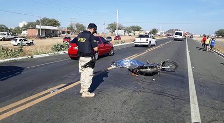 Acidente em Cajazeiras nesta sexta-feira com vítima fatal