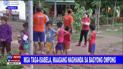 Mga taga-Isabela, maagang naghanda sa bagyong Ompong