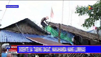 Pangasinan, nakabantay sa banta ng storm surge at landslide