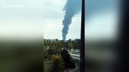 Evacuations ordered as major blaze breaks out in Luxembourg