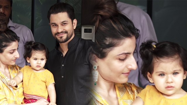 Soha Ali Khan, Kunal Khemu & Inaaya Khemu spotted at Arpita Khan's Ganpati celebration | FilmiBeat