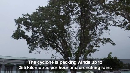 Super typhoon roars toward the Philippines