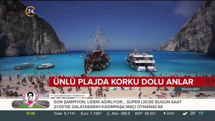 Turistler ölümden döndü