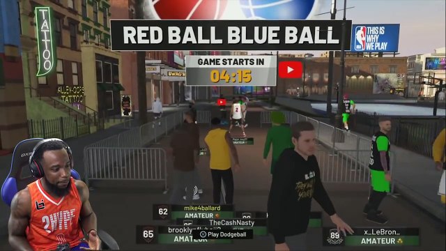 DODGEBALL & Mini-Hoop Basketball with TroyDan! NBA 2K19 MyPark