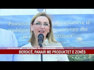 BERDICË, PANAIR ME PRODUKTET E ZONËS