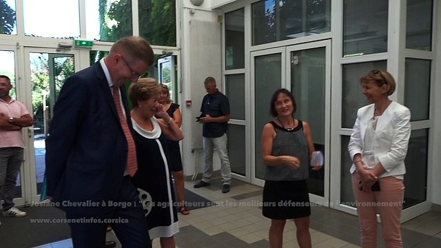 Josiane Chevalier à Borgo : Les agriculteurs sont les meilleurs protecteurs de l'environnement