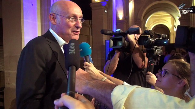 Présentation du projet Provence Rugby à la CCI de Marseille.