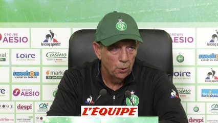 Gasset «Il ne faut pas être suicidaire» - Foot - L1 - ASSE