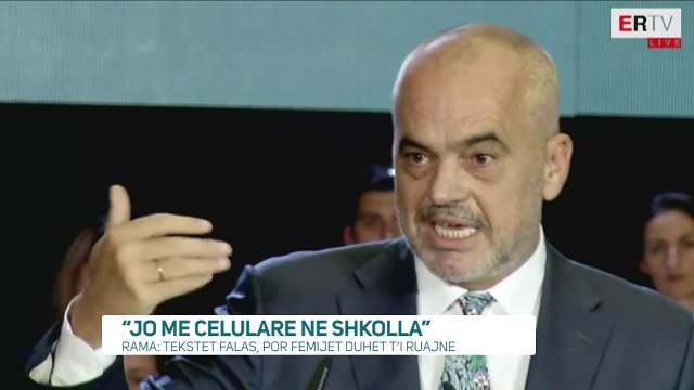 Rama i prërë: Asnjë celular në shkolla për nxënësit dhe mesuesit - News, Lajme - Vizion Plus
