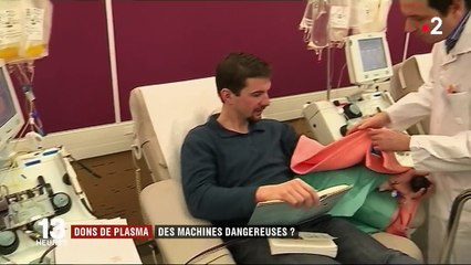 Don de plasma : des machines dangereuses ?