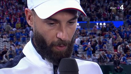 Coupe Davis : Paire : "J'espère avoir montré le vrai Benoît"