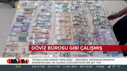 Döviz bürosu gibi çalışmış