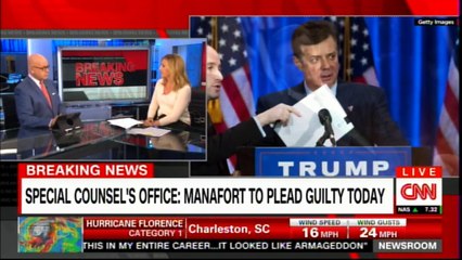 Special Counsel's office: Manafort to plead Guilty today. #Breaking #PaulManafort #News #CNN