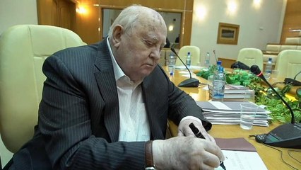 Michail Gorbatschow präsentiert Erinnerungen