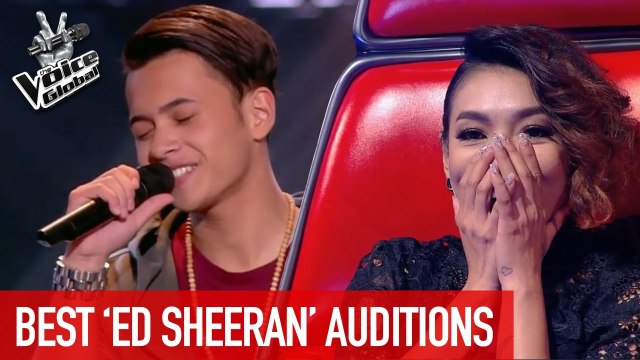 The Voice | BEST ED SHEERAN Blind Auditions [PART 2]
