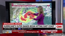 Hurricane Florence closes in on the US coast