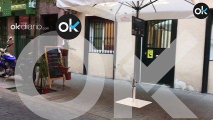 Cámara de seguridad en la casa de Pablo Echenique