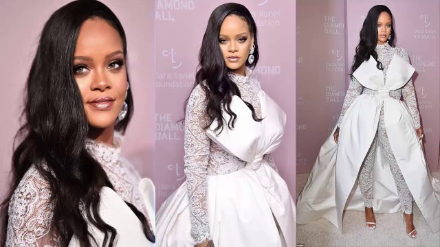 Rihanna at 2018 Clara Lionel Foundation Diamond Ball in New York