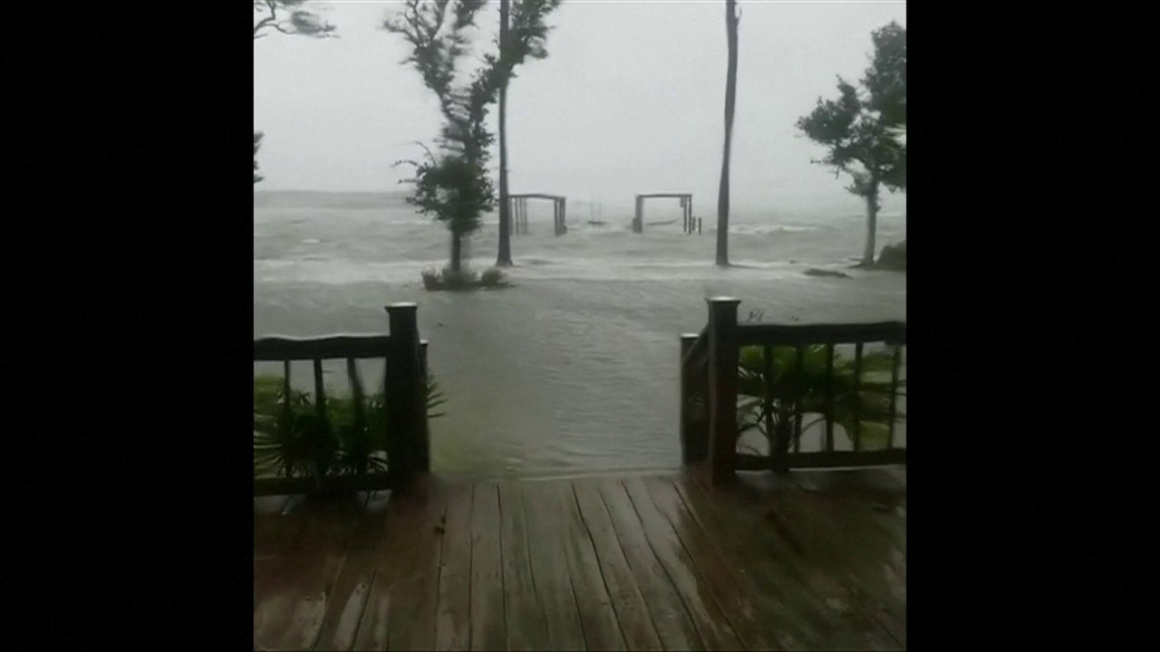 Ces images montrent que l'ouragan Florence a soufflé très fort sur les Etats-Unis