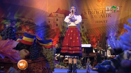 Carmen Acatrinei - Festivalul „Strugurele de aur” - TVR 3 - 07.09.2018