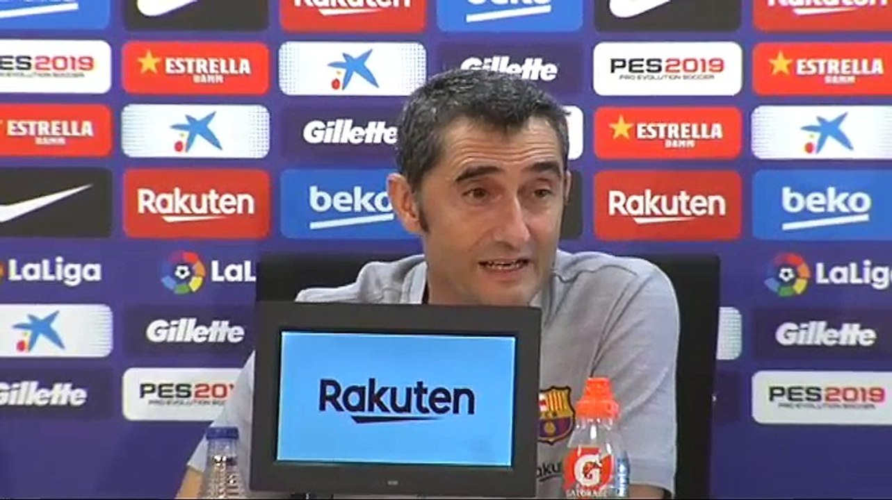 Valverde sobre el once de salida ante la Real Sociedad: "Es posible que haya algún cambio"