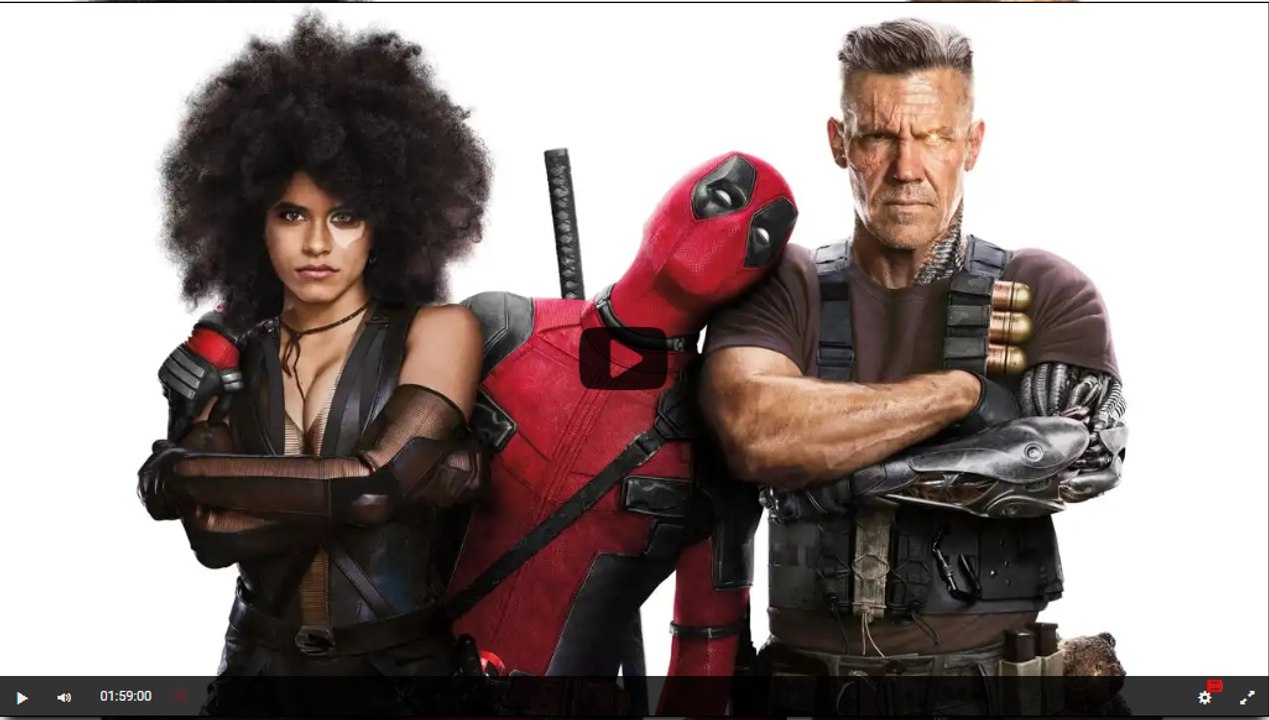 Deadpool 2 Full Movie Streaming 1080p