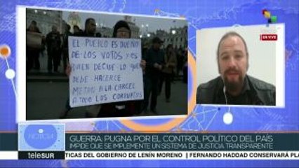 Guerra: Hartazgo del pueblo peruano viene de muchos años atrás