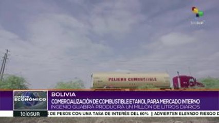 Bolivia: ingenio Guabirá producirá un millón de lt de etanol diarios