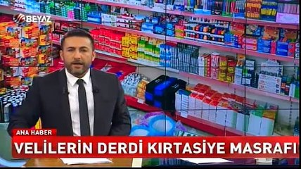 Velilerin derdi kırtasiye masrafı