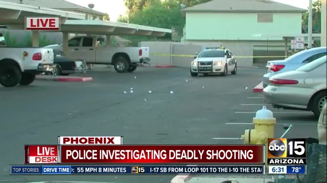 Man killed in shooting at Phoenix apartment complex