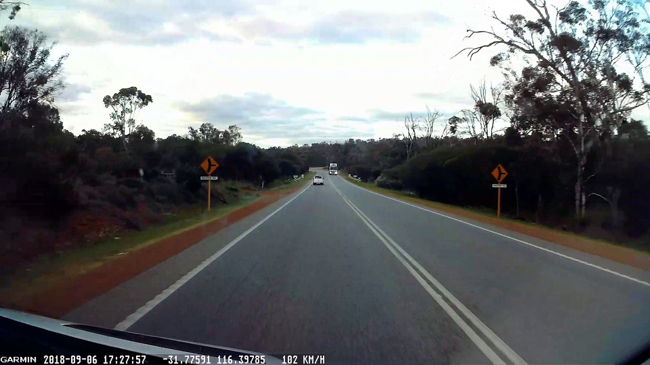 Outback Truck Rollover