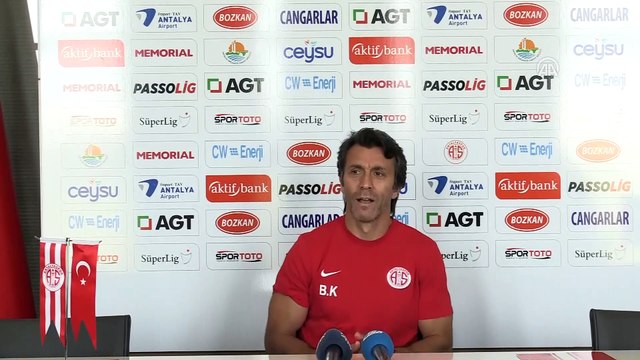 Antalyaspor Teknik Direktörü Korkmaz: 'Başakşehir karşısında kazanmak için oynayacağız' - ANTALYA