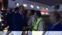 Çavuşoğlu'ndan eşini kaybeden Navaz Şerif'e taziye ziyareti - LAHOR