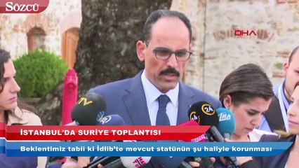 İstanbul’daki Suriye toplantısı sona erdi