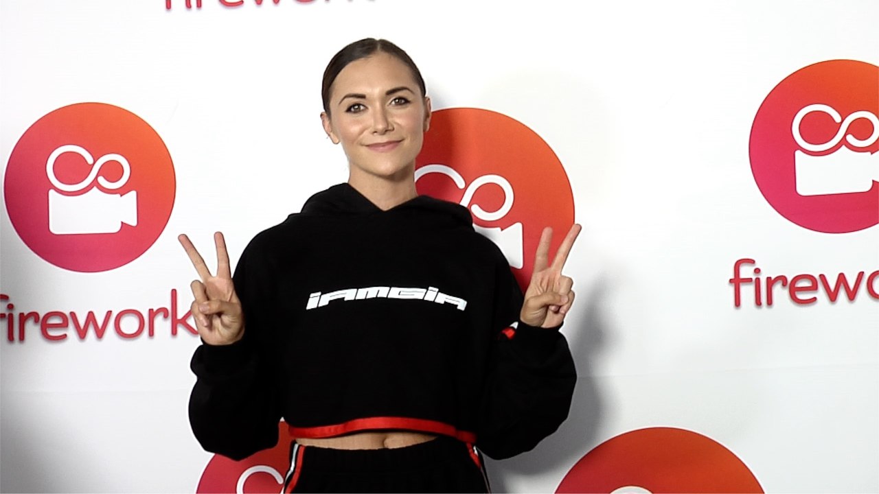 Alyson Stoner "Firework" App Launch Event Red Carpet