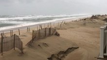 North Carolina Dunes Destroyed After Hurricane Florence Batters Coast