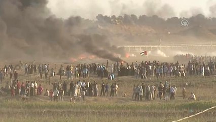 Büyük Dönüş Yürüyüşü Gösterileri Devam Ediyor