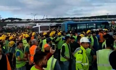 3. Havalimanı eyleminde sendika başkanı şantiyeden çıkarıldı